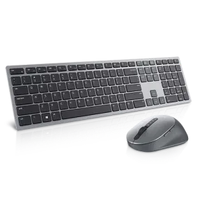 Комплект клавиатуры и мыши Dell KM7321W, Bluetooth, 2.4 ГГц, Bluetooth 5.0, беспроводной приёмник: USB wireless receiver, функции клавиш: 12 programmable keys of F1-F12 Комплект клавиатуры и мыши Dell KM7321W, Bluetooth, 2.4 ГГц, Bluetooth 5.0, беспроводной приёмник: USB wireless receiver, функции клавиш: 12 programmable keys of F1-F12